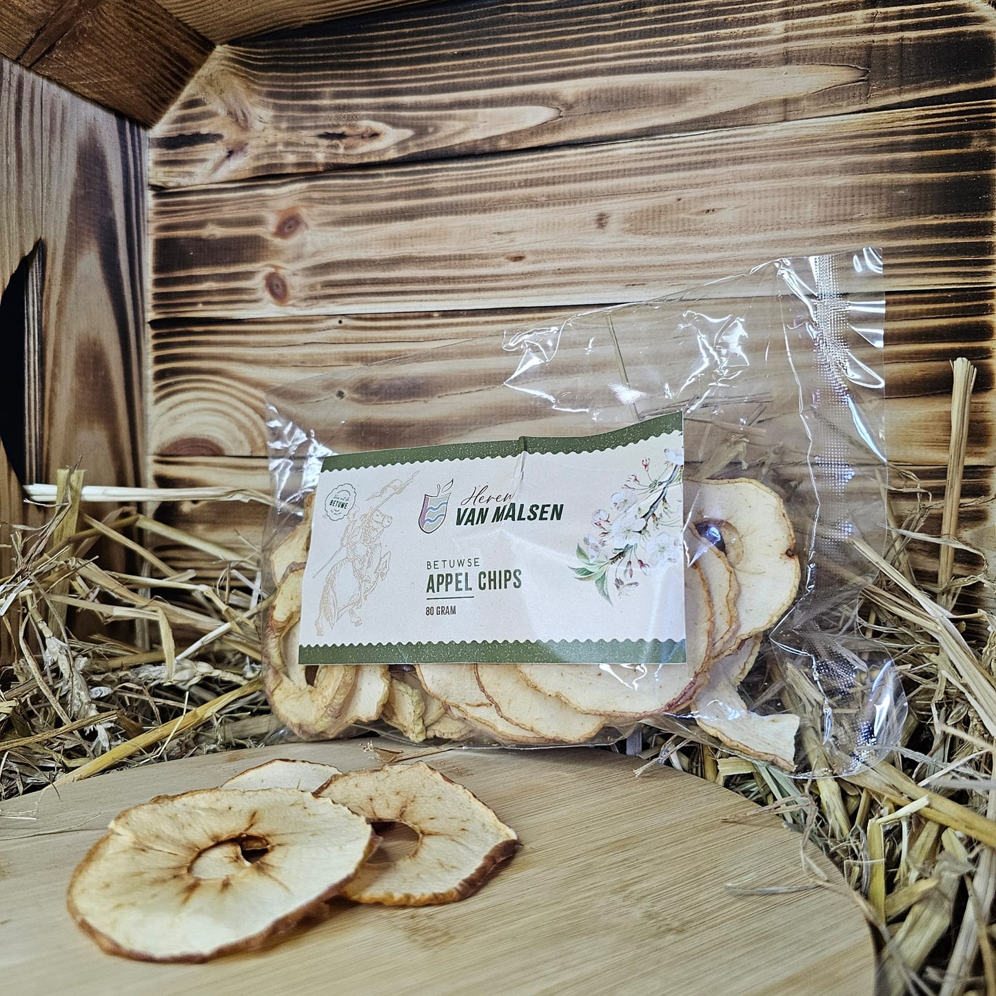 Betuwse Zeezout chips en Appelchips