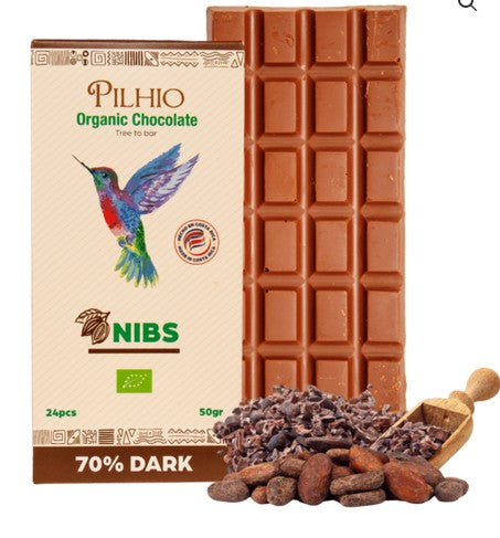 Hoogwaardige cacao en chocolade