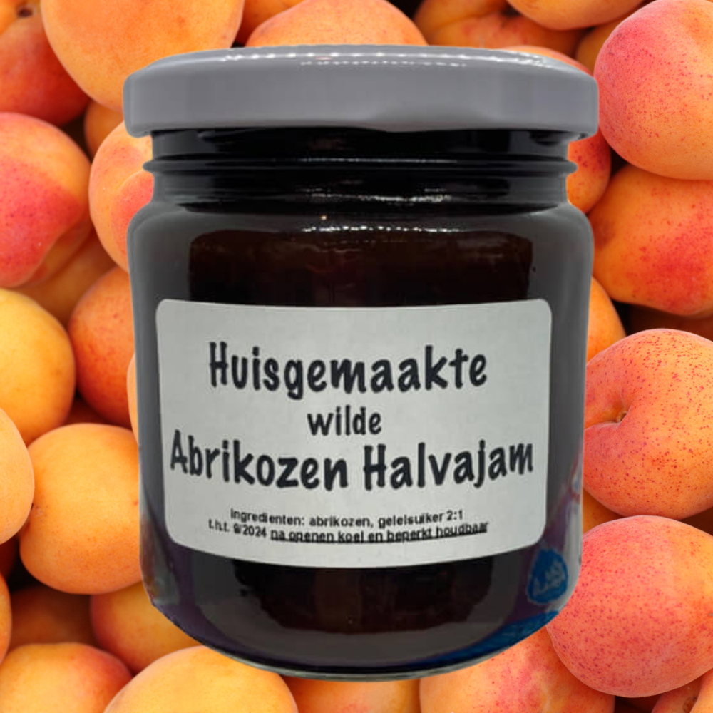 Ambachtelijke huisgemaakte 'Halva' jam (Meer fruit, minder suiker)