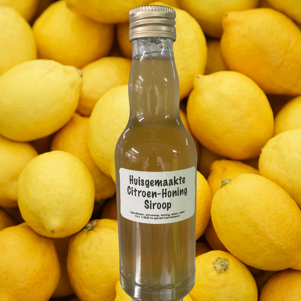 Huisgemaakte limonadesiroop