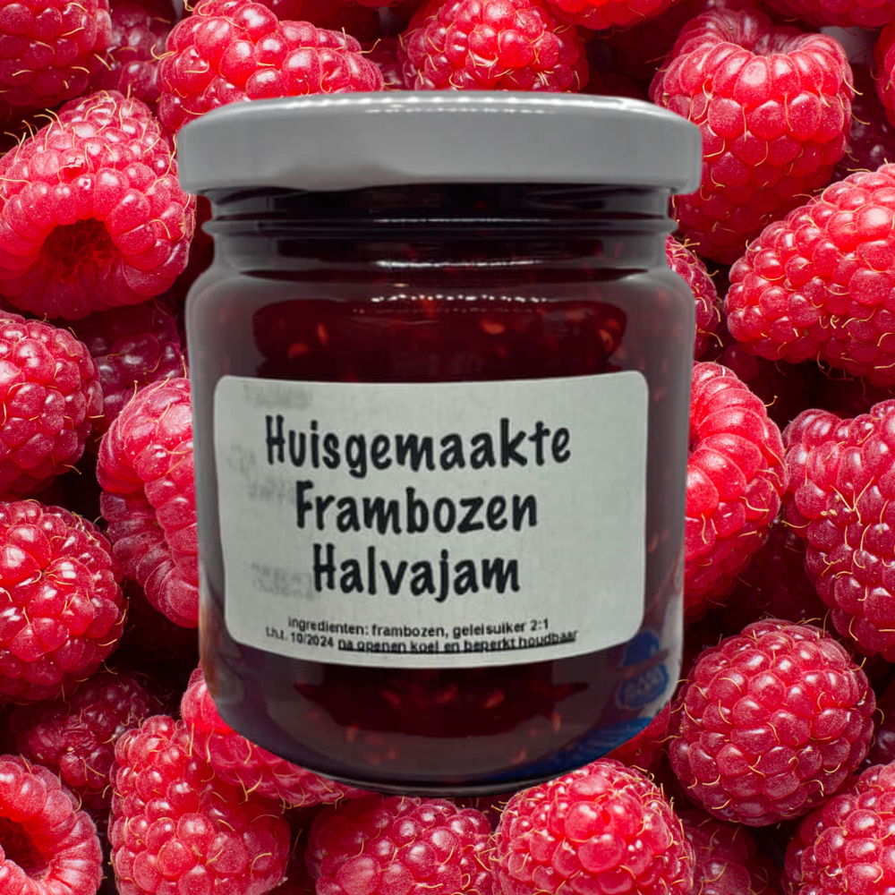 Ambachtelijke huisgemaakte 'Halva' jam (Meer fruit, minder suiker)