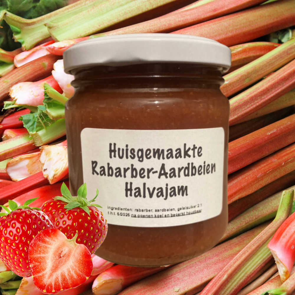 Ambachtelijke huisgemaakte 'Halva' jam (Meer fruit, minder suiker)