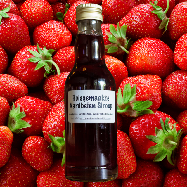Huisgemaakte limonadesiroop