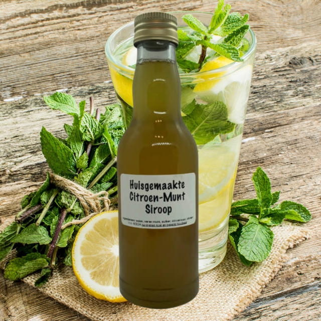 Huisgemaakte limonadesiroop
