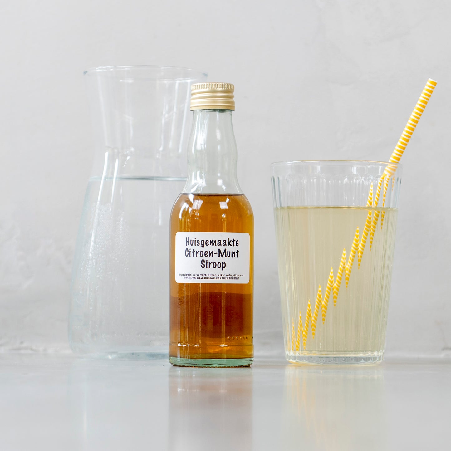 Huisgemaakte limonadesiroop