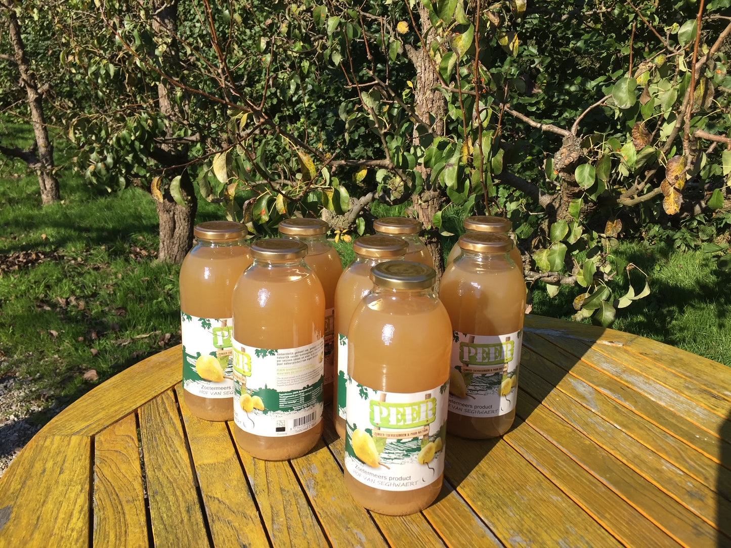Puur ambachtelijk geperst fruitsap