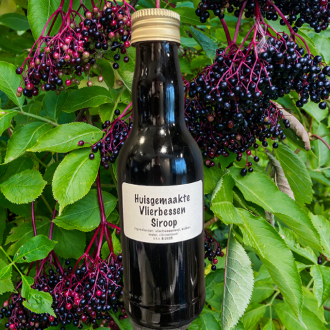 Huisgemaakte limonadesiroop