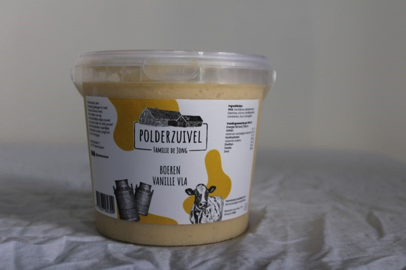 Loeiverse zuivel om te eten